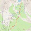 Itinéraire Lac des Estaris, distance, dénivelé, altitude, carte, profil, trace GPS