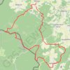 Itinéraire Sortie VTT en boucle entre Rienne et Nafraiture, distance, dénivelé, altitude, carte, profil, trace GPS