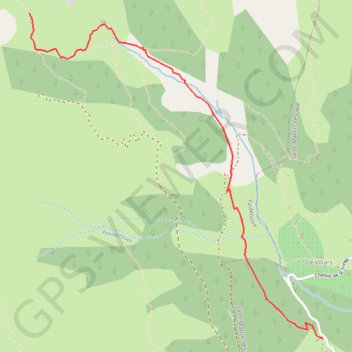 Itinéraire Vacheries d’Anduébis 1er lac, distance, dénivelé, altitude, carte, profil, trace GPS