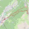 Itinéraire Le Montenvers, distance, dénivelé, altitude, carte, profil, trace GPS