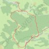 Itinéraire Hargibel et Peña de Alba en circuit depuis Beartzun, distance, dénivelé, altitude, carte, profil, trace GPS