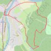 Itinéraire Les Rouges Voies, distance, dénivelé, altitude, carte, profil, trace GPS