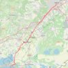 Itinéraire Nimes - la grande Motte, distance, dénivelé, altitude, carte, profil, trace GPS