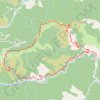 Itinéraire Sentier de Saint-Marcel-de-Fontfouillouse - Les Plantiers, distance, dénivelé, altitude, carte, profil, trace GPS