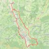 Itinéraire Bagnères-de-Bigorre - Montgaillard, distance, dénivelé, altitude, carte, profil, trace GPS