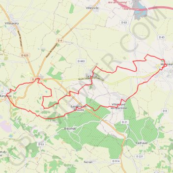 Itinéraire Saint Dominique, distance, dénivelé, altitude, carte, profil, trace GPS