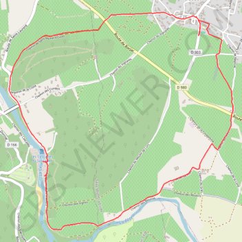 Itinéraire Saint Michel d'Euzet, distance, dénivelé, altitude, carte, profil, trace GPS