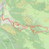 Itinéraire Saint Orens-Ortiac-Le Malin, distance, dénivelé, altitude, carte, profil, trace GPS