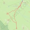 Itinéraire Buron de la Combe de la Saure - Prat-de-Bouc, distance, dénivelé, altitude, carte, profil, trace GPS