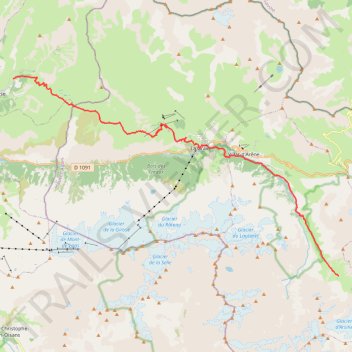 Itinéraire j2 gr54, distance, dénivelé, altitude, carte, profil, trace GPS