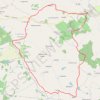 Itinéraire Sur le tronçon du patrimoine mondial - La Romieu, distance, dénivelé, altitude, carte, profil, trace GPS