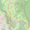 Itinéraire Valserine, distance, dénivelé, altitude, carte, profil, trace GPS