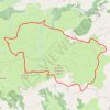 Itinéraire L'Ursuya en boucle depuis Hasparren, distance, dénivelé, altitude, carte, profil, trace GPS