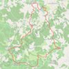Itinéraire Autour de Montaigne - Carsac de Gurson, distance, dénivelé, altitude, carte, profil, trace GPS