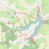 Itinéraire Le tour du lac de Sidiailles, distance, dénivelé, altitude, carte, profil, trace GPS