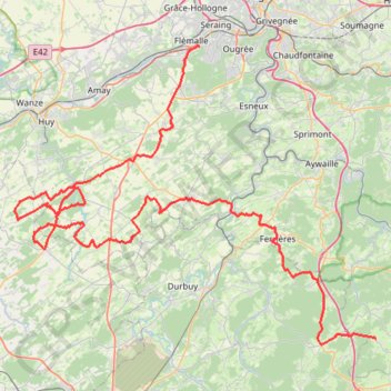 Itinéraire DST-Après-Midi, distance, dénivelé, altitude, carte, profil, trace GPS