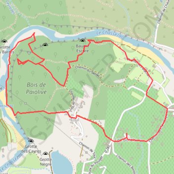 Itinéraire Les Borels, distance, dénivelé, altitude, carte, profil, trace GPS