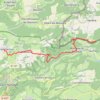Itinéraire Sur les Monts du Lomont - De Montécheroux à Montavon par Montjoie et Réclère, distance, dénivelé, altitude, carte, profil, trace GPS