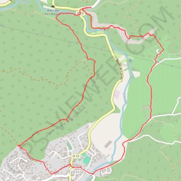 Itinéraire Cabasse-Notre Dame du Glaive, distance, dénivelé, altitude, carte, profil, trace GPS