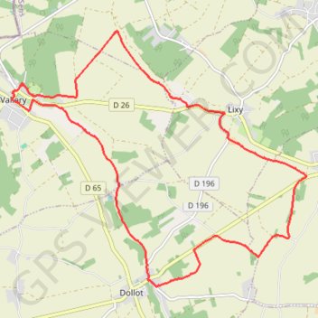 Itinéraire A la recherche du Petit Train, distance, dénivelé, altitude, carte, profil, trace GPS