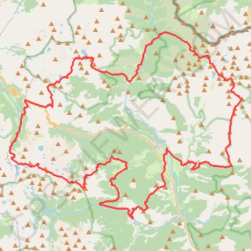 Itinéraire UTVA 2018, distance, dénivelé, altitude, carte, profil, trace GPS