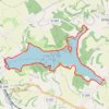 Itinéraire Tour du Lac de la Lièz - Langres, distance, dénivelé, altitude, carte, profil, trace GPS
