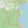 Itinéraire Entre Lac et Océan - Le Moutchic - Lacanau, distance, dénivelé, altitude, carte, profil, trace GPS