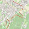 Itinéraire Courir dans le parc de Marimont, distance, dénivelé, altitude, carte, profil, trace GPS