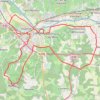 Itinéraire 2024-68 du 18 décembre, distance, dénivelé, altitude, carte, profil, trace GPS