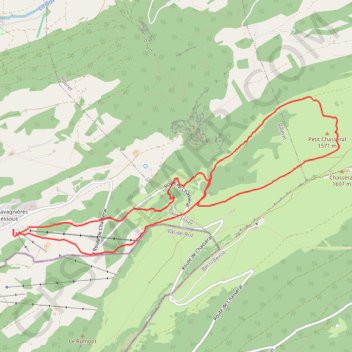 Itinéraire Ski de rando au Chasseral, distance, dénivelé, altitude, carte, profil, trace GPS