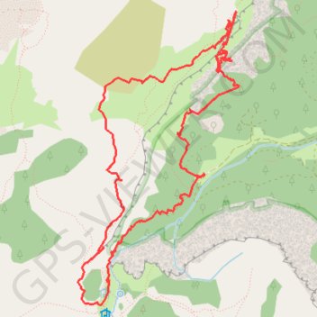 Itinéraire Les Fentes du Parquet Voie de l'Eclair (Vercors), distance, dénivelé, altitude, carte, profil, trace GPS