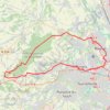 Itinéraire Dans l'Ouest Toulousain - Gers et Bouconne, distance, dénivelé, altitude, carte, profil, trace GPS