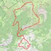 Itinéraire Vallée du Giffre, Samoëns, de Plampraz au Croz d'en Haut, retour par la Tête du Vuargne et la Bourgeoise, distance, dénivelé, altitude, carte, profil, trace GPS