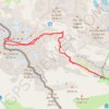 Itinéraire Le Vignemale avec bivouac, distance, dénivelé, altitude, carte, profil, trace GPS