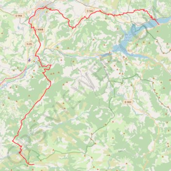Itinéraire GR653D De Savines-le-Lac (Hautes-Alpes) à Saint Geniez (Alpes de Haute-Provence), distance, dénivelé, altitude, carte, profil, trace GPS