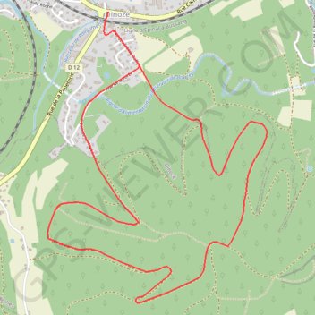 Itinéraire Chemins du Pays d'Épinal, Cœur des Vosges - La Houaye, distance, dénivelé, altitude, carte, profil, trace GPS