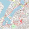 Itinéraire Dunkerque, distance, dénivelé, altitude, carte, profil, trace GPS