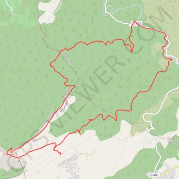 Itinéraire Crête de la Lare, distance, dénivelé, altitude, carte, profil, trace GPS