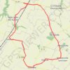 Itinéraire À vélo autour de Denonville, distance, dénivelé, altitude, carte, profil, trace GPS