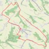 Itinéraire Autour d'Espanès, distance, dénivelé, altitude, carte, profil, trace GPS