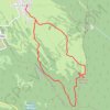 Itinéraire Creux sous Roche, distance, dénivelé, altitude, carte, profil, trace GPS