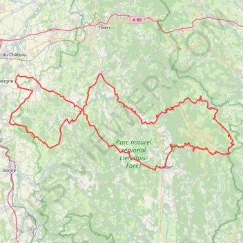 Itinéraire Track liberty-2023-08-07T22:07:26.997Z, distance, dénivelé, altitude, carte, profil, trace GPS