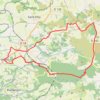 Itinéraire Cranou - Hanvec, distance, dénivelé, altitude, carte, profil, trace GPS