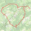 Itinéraire Le Mont Poupet - Doubs, distance, dénivelé, altitude, carte, profil, trace GPS