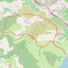 Itinéraire Les Vailhes - Le Puech - Les Hemies - Rabejac, distance, dénivelé, altitude, carte, profil, trace GPS