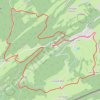 Itinéraire Val de Morteau - Les Gras, distance, dénivelé, altitude, carte, profil, trace GPS