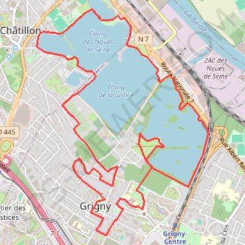 Itinéraire Le chemin des rois, distance, dénivelé, altitude, carte, profil, trace GPS
