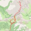 Itinéraire Le Vieux Chaillol - Par le Col de la Pisse, distance, dénivelé, altitude, carte, profil, trace GPS