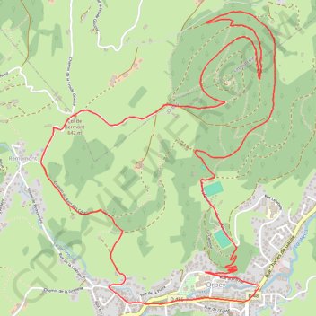 Itinéraire Tour du Faudé - Orbey, distance, dénivelé, altitude, carte, profil, trace GPS