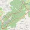 Itinéraire Sous le danay, distance, dénivelé, altitude, carte, profil, trace GPS